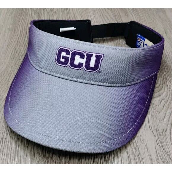 The Game Men's‎ Visor Hat NCAA College Grand Canyon University Purple Black - Picture 10 of 10